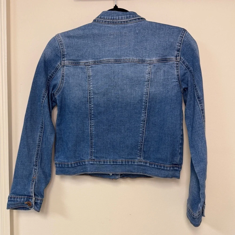 Old Navy: Girls Blue Denim Jean Jacket, Size XL (14/16)